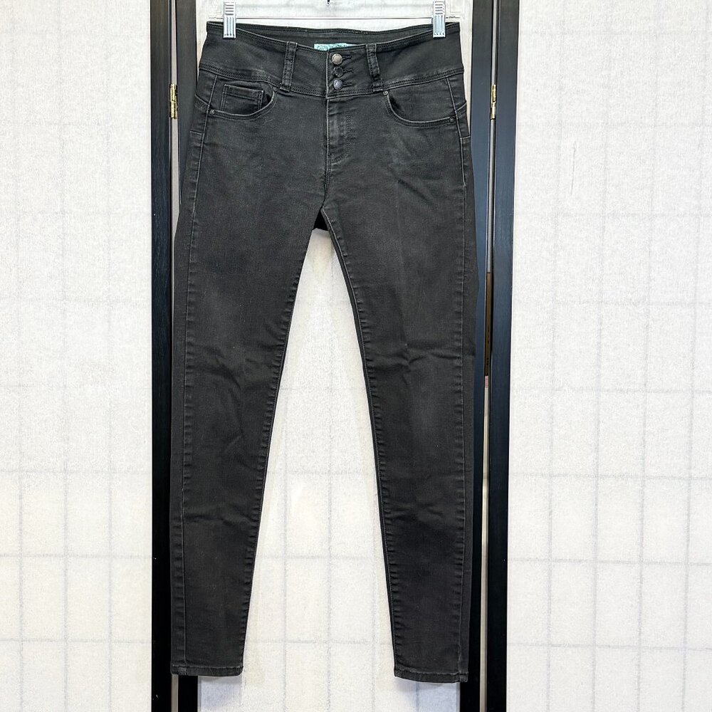 Wax Jeans Butt I Love You Push-Up Classic 5-Pocket Jeans 5 Skinny Stretch Denim